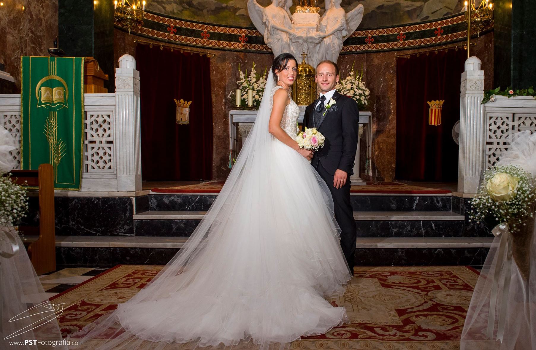 Gemma B. con el Velo de Novia Badajoz - Odilia Bridal