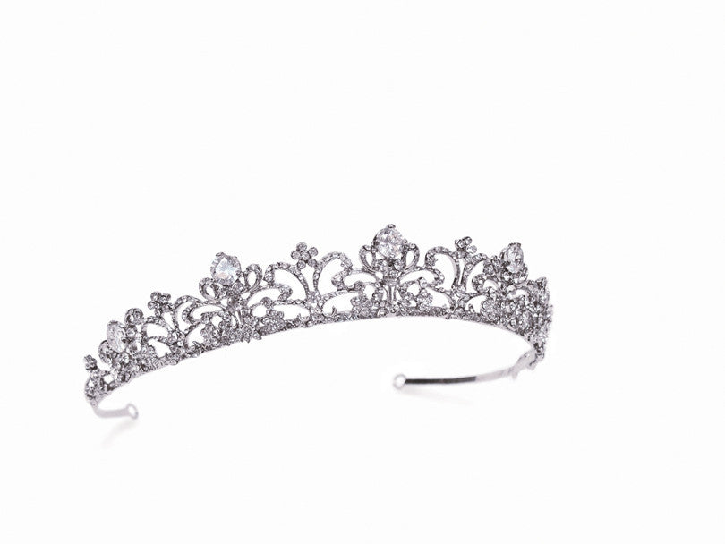 Tiara de Novia Elizabeth Odilia Bridal - 3